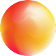 a very colorful blob