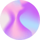 a very colorful blob